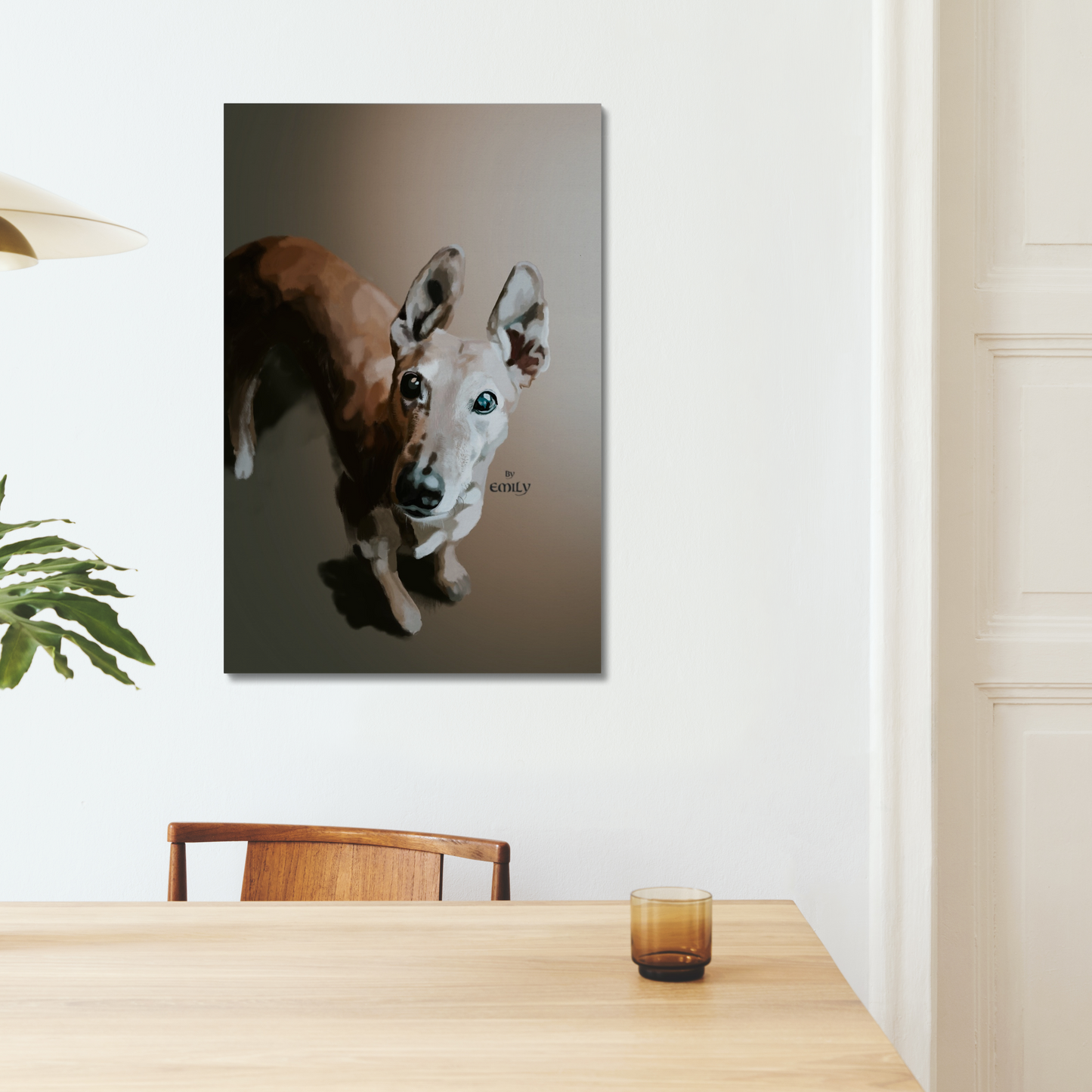 Custom Pet Art - Traditional Stretched Canvas