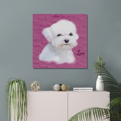 Custom Pet Art - Eco-Canvas