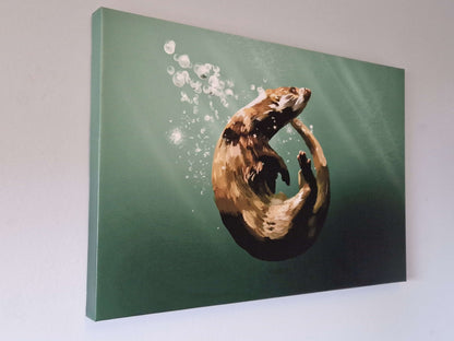 Eurasion Otter - Wall art