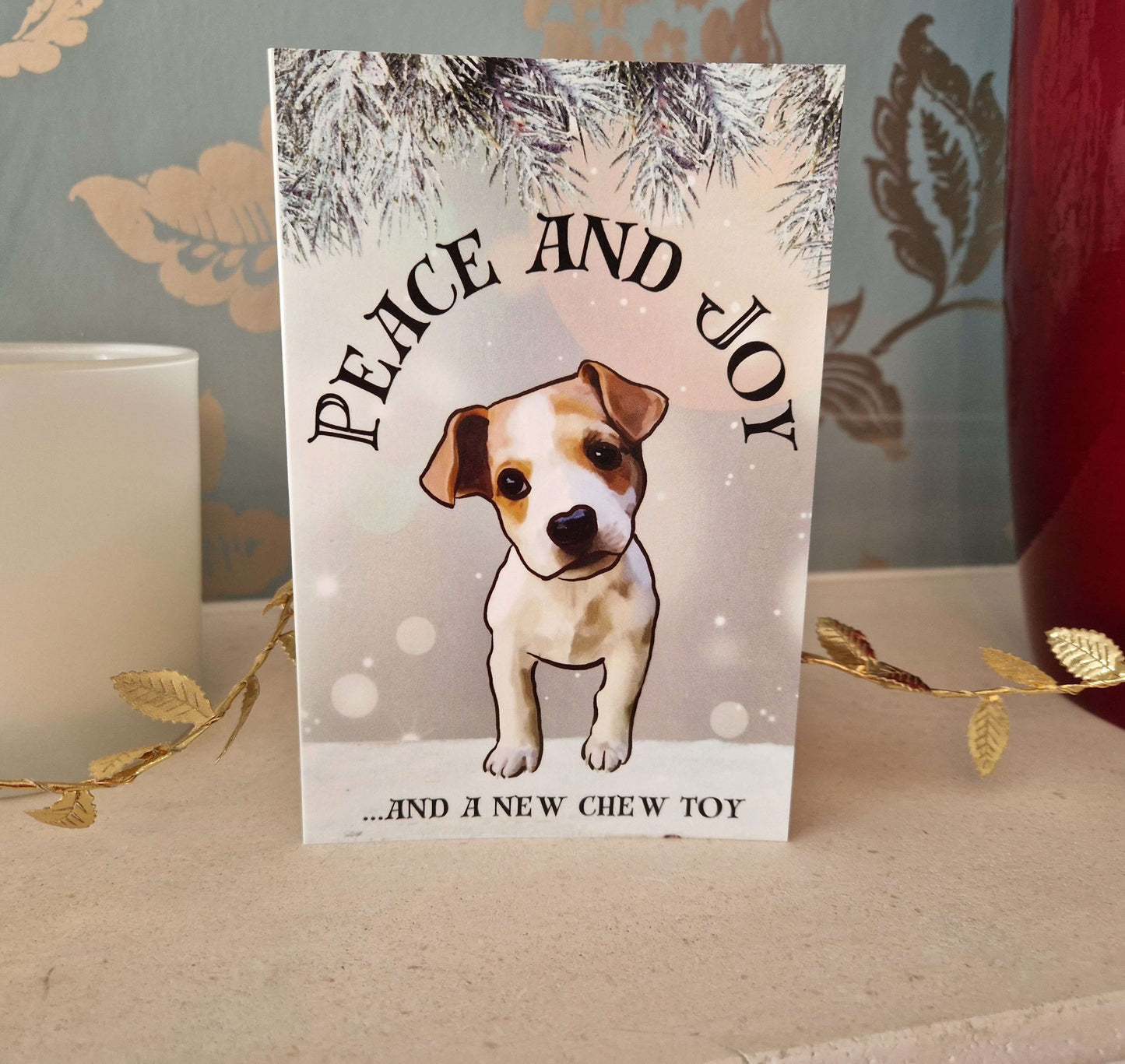 Christmas cards - cat and dog art