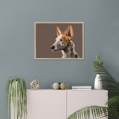 Framed Pet Portrait - Box Frame