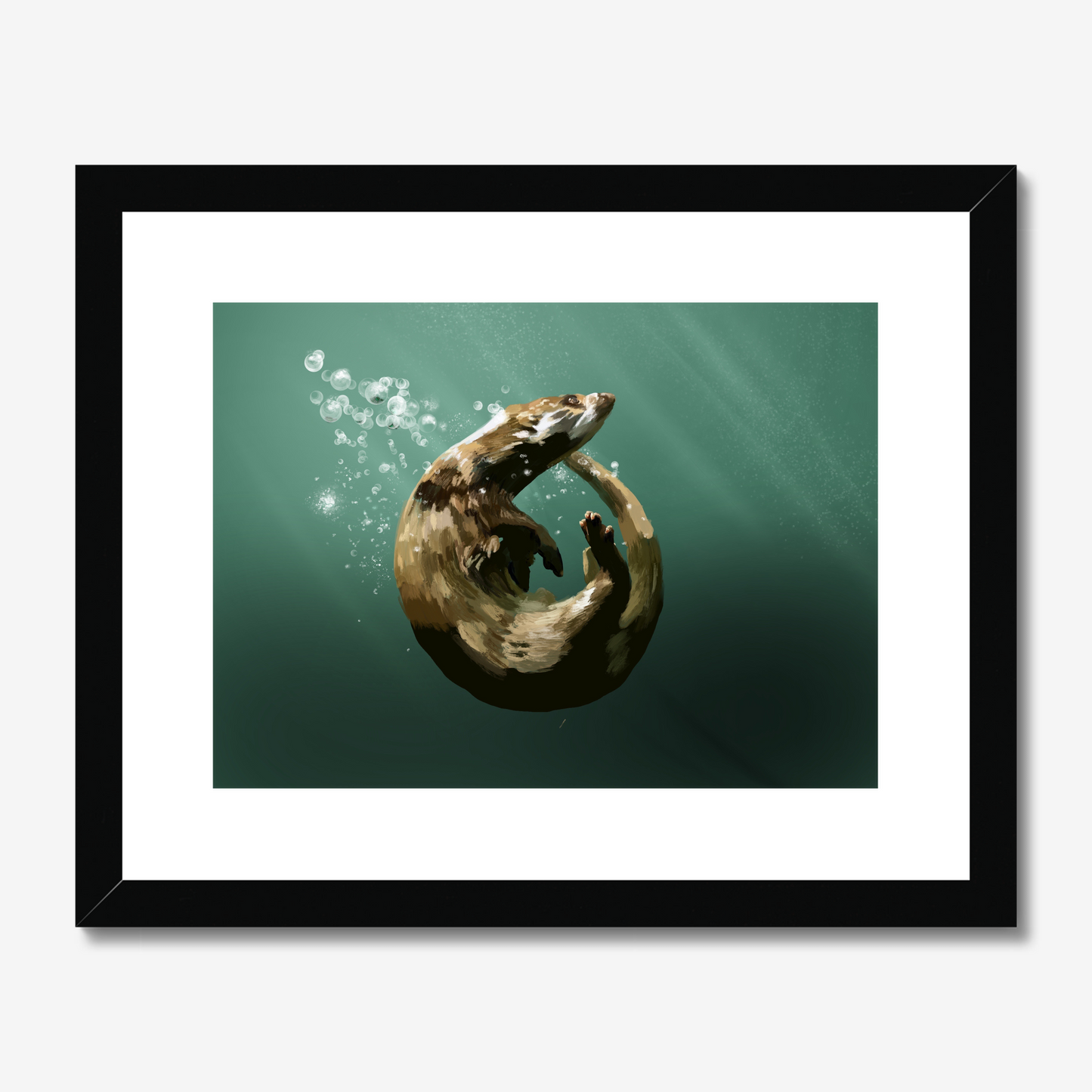 Eurasion Otter - Wall art